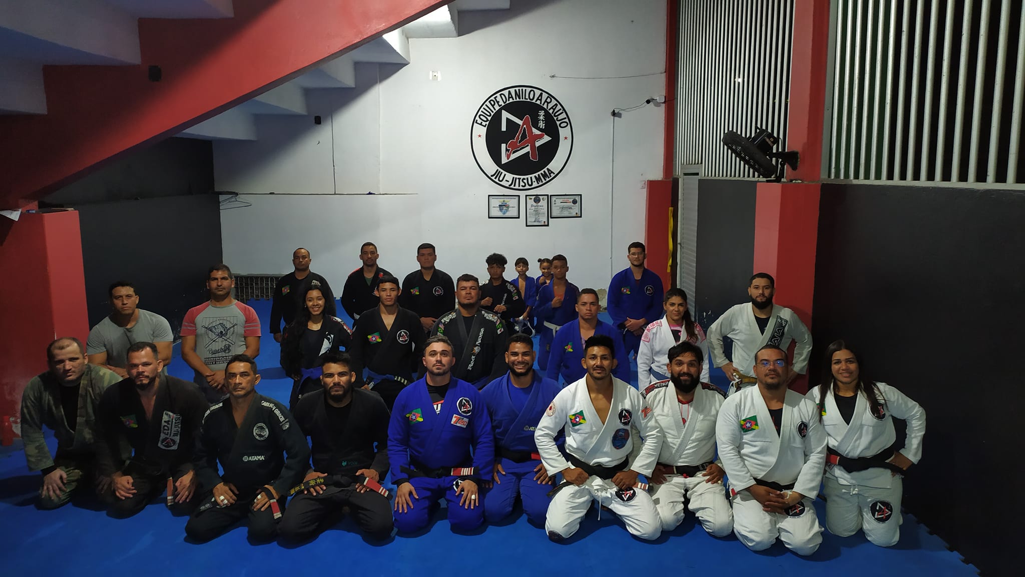 Equipe Danilo Araújo gradua atletas de Jiu-jitsu em Bragança do Pará.