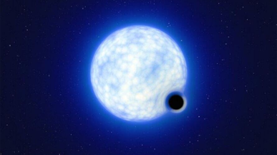 Cientistas detectam buraco negro fora da Via Láctea