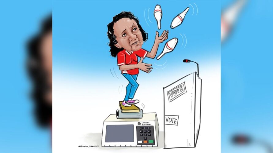 Lourdes Melo: “candidata sensação” vira meme das eleições